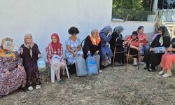 Tekirdağ’da arıtma tesisinin dibinde susuz kalan halk bidonlarla protesto düzenledi