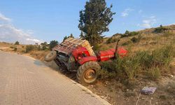 Traktör altında kalan sürücü hayatını kaybetti