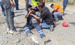 Yangına müdahale eden belediye işçisi baygınlık geçirdi, ayıldığında hayvanlar için gözyaşı döktü
