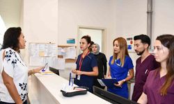 Yeni atanan başhekim ilk saha çalışmasını gerçekleştirdi