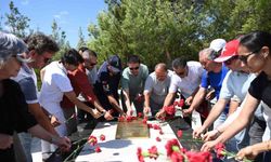 57. Alay Komutanı Yarbay Hüseyin Avni Bey mezarı başında anıldı