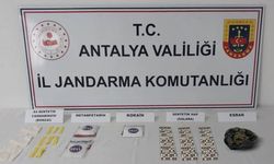 Antalya’da uyuşturucu operasyonunda çok sayıda madde ele geçirildi