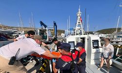 Bodrum ve Marmaris’te teknelerde yaralanan iki kişiye tıbbi tahliye