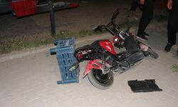Cizre’de otomobil motokuryeye çarptı: 1 yaralı