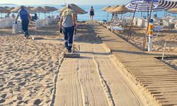 Didim sahillerinde temizlik çalışmaları aralıksız sürüyor