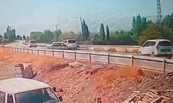 Erzincan’da 1 kişinin öldüğü kaza güvenlik kamerasına yansıdı