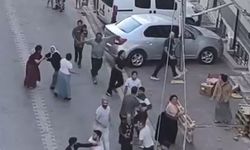 Ev sahibi kiracı tartışmasında ortalık karıştı; o anlar kamerada