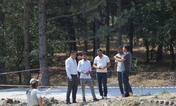 Gediz’de Bardakçı Deresi köprüsü inşaatı sürüyor