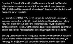 Hukuk fakültelerine girişte 100 bin barajı 125 bine yükseldi