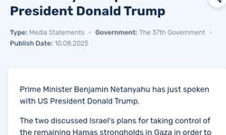 İsrail Başbakanı Binyamin Netanyahu, ABD Başkanı Donald Trump ile telefonda görüştü