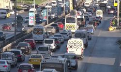 İstanbul’da iş çıkışında trafik yoğunluğu yüzde 72’ye ulaştı