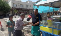 Kilis’te sıcak havalarda meyan kökü şerbetine yoğun ilgi