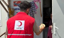 Kızılay’dan konteyner kentteki depremzedelere kahvaltılık desteği