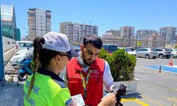 Mersin’de motokuryelere trafik eğitimi