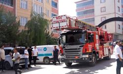 Muş’ta 7 katlı binada yangın: 6 kişi hastaneye kaldırıldı