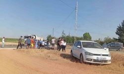 Otomobile çarpan motosikletin sürücüsü ağır yaralandı