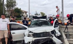 Otoyol gişesinde feci kaza: 1 ölü, 4 yaralı
