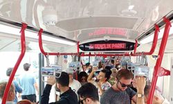 Samsun’da tramvaylarda klima problemi: Yolcular yelpazeyle serinledi