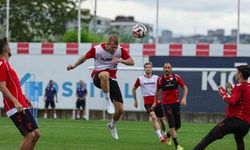 Samsunspor, Panathinaikos maçı hazırlıklarını sürdürdü