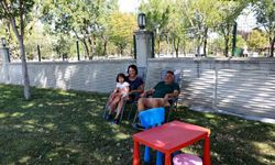 Şehrin merkezinde karavan konforu