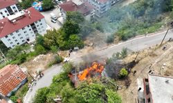 Sinop’ta ahşap yapıda yangın