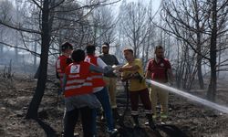 Türk Kızılay’ın orman yangınlarıyla mücadeleye desteği sürüyor