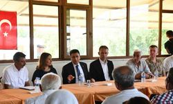 Vali Aygöl vatandaşlarla bir araya geldi