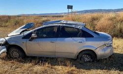 Yozgat’ta kontrolden çıkan araç takla attı: 1 ölü, 4 yaralı