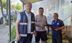 Zabıta ekiplerinden örnek davranış