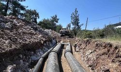 21,5 kilometre arızalı isale hattının 8.5 kilometresi tamamlandı