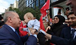 Cumhurbaşkanı Erdoğan’a Türkevi’nde coşkulu karşılama