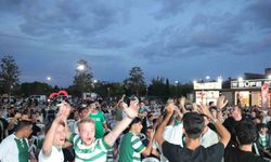 Milli heyecan ve Bursaspor maçı dev ekrana yansıdı