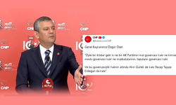Özgür Özel'den İktidara Sert Uyarı