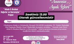 Mersin’de Annenin Ayak İzleri Projesi Tanıtılacak