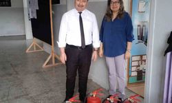 Bayırköy’de yangın tüpleri yenilendi