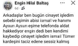 Bolu’da eşini öldüren zanlı, cinayeti sosyal medyadan itiraf etti