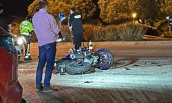 Çeşme’de korkunç kaza: Motosiklet sürücüsü hayatını kaybetti