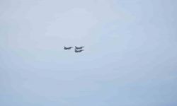 Çorum’da prova uçuşu yapan savaş uçakları nefes kesti