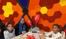 Cumhuriyet coşkusu aile atölyesinde yaşandı