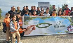 Cumhuriyet İlkokulu’ndan ’Yeşil vatan’ mesajı