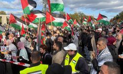 Gazze’de ateşkes sonrası Berlin’de 16 bin kişi Filistin’e destek gösterisinde buluştu