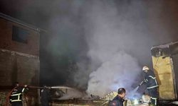 Giresun’da mısır fırını 1 ev ve 1 serentiyi kül etti