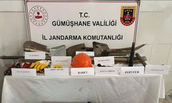 Gümüşhane’de kaçak kazı yapan 4 kişi suçüstü yakalandı
