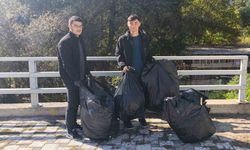 Gümüşhane’de üniversite öğrencileri Harşit Çayı’nı çöplerden arındırdı