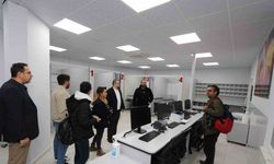 Hastane acil servisinde yeşil alan yenilendi