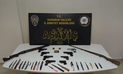 Karaman’da asayiş uygulamalarında yakalanan 11 kişi tutuklandı