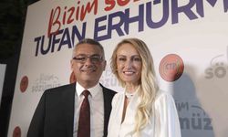 KKTC’nin yeni Cumhurbaşkanı Erhürman’dan zafer mitingi