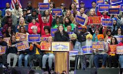 New York’un ilk Müslüman belediye başkanı adayı Mamdani’den "New York Satılık Değil" mitingi