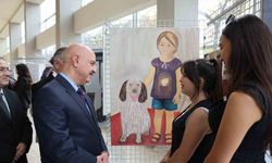 Öğrencilerin ortak eserleri sergilendi