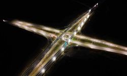 Ölümlü kazaların yaşandığı Pınarhisar-Lüleburgaz Kavşağı’nda aydınlatma çalışmaları tamamlandı